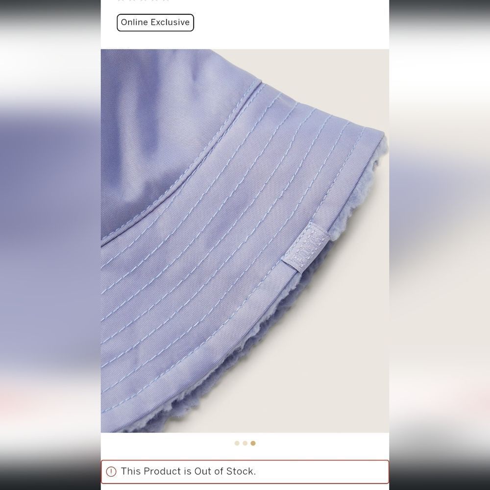 🆕️Vs Pink reversible Bucket hat violet 💜 😍